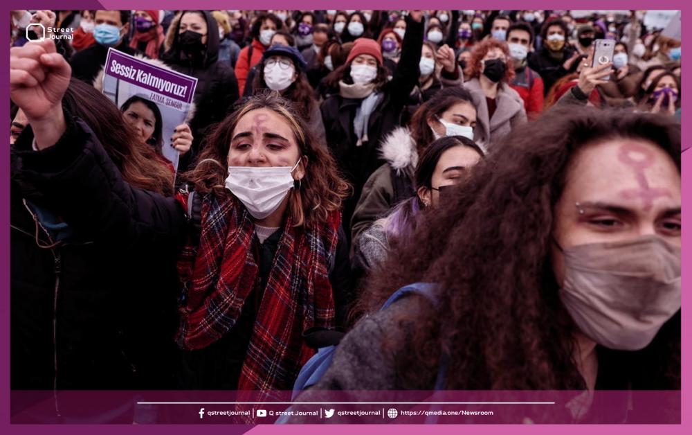 تركيا.. ملايين النساء يواجهن كارثة انسحاب أردوغان من اتفاقية إسطنبول