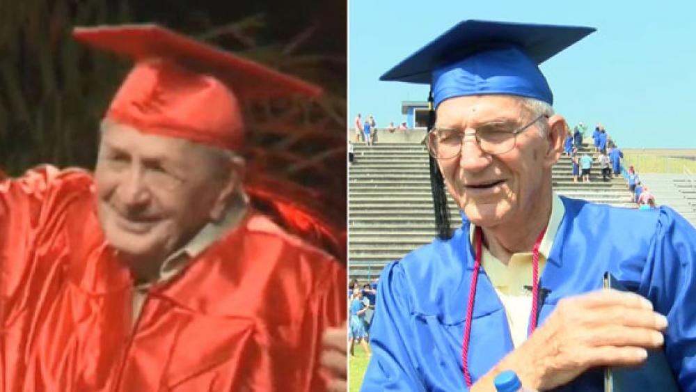 تخريج تلميذين عمرهما 95 و85 عاماً