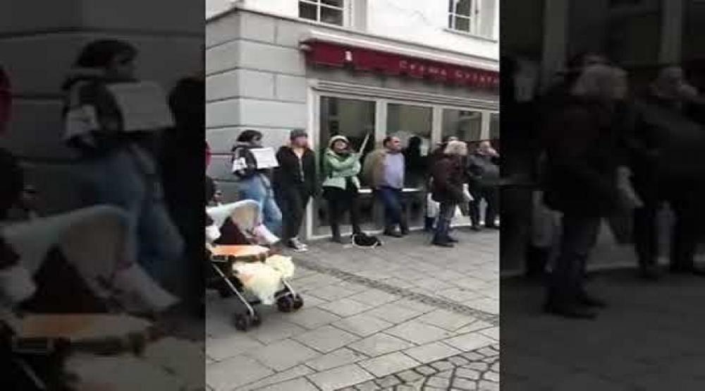 فيديو تداوله ناشطون حول حادثة في ألمانيا