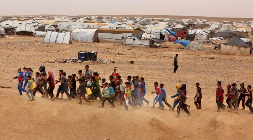 الأمم المتحدة والهلال الأحمر السوري لأول مرة في مخيم الركبان
