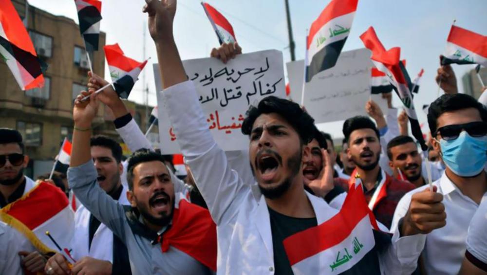  العراقيون عالقون على ممر الاحتجاج والحكومة لن تستجيب!