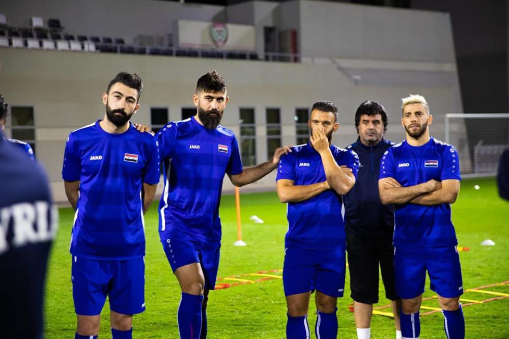 قبل مواجهة الصين.. المنتخب السوري يكمل تدريباته