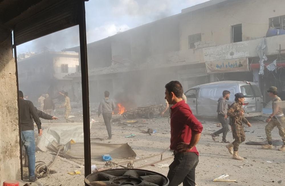  سوريا.. انفجار «مفخخة» في «تل أبيض»