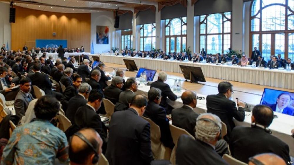 انطلاق أعمال مؤتمر "جنيف 2" حول "سوريا" 22/1/2014