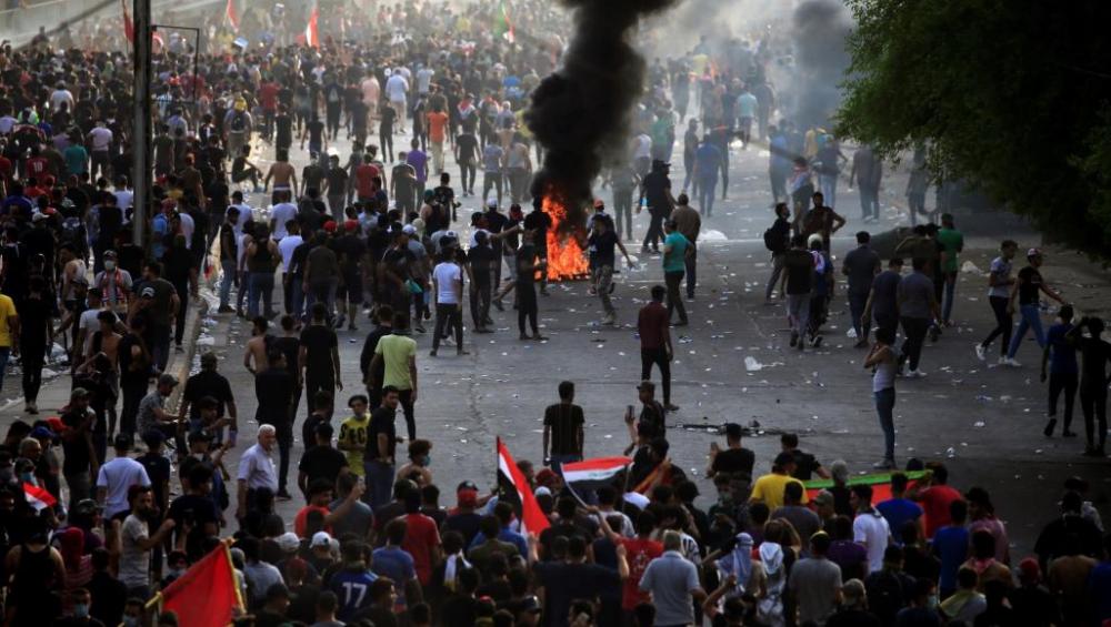 استمرار الاحتجاجات في العراق رغم الحملات الأمنية