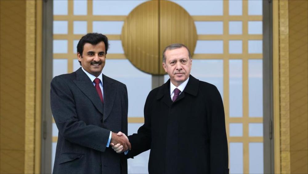 قطر تعلن دعمها للعدوان التركي