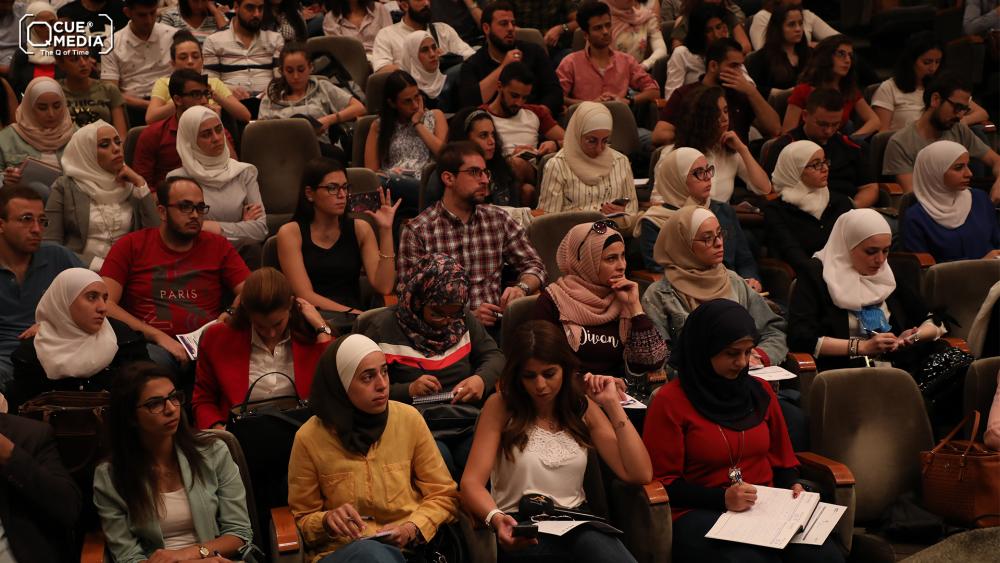 من أجواء تغطية فعالية الغرفة الفتية الدولية دمشق JCI في مدينة الشباب بدمشق