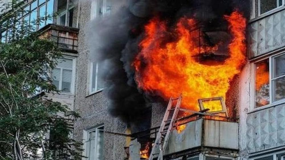 حريق منزل في روسيا يؤدي إلى وفاة 7 أشخاص أغلبهم أطفال