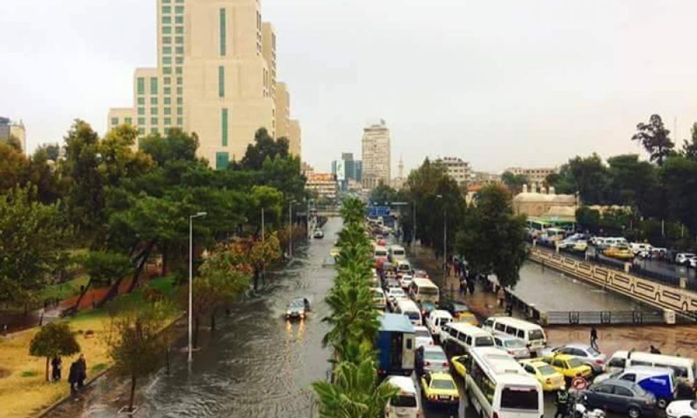 بعد الأمطار.. هل ستغرق «دمشق».. ؟!