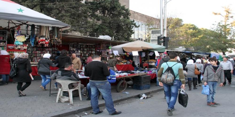 في «دمشق».. حملة لإزالة بسطات «البرامكة» !