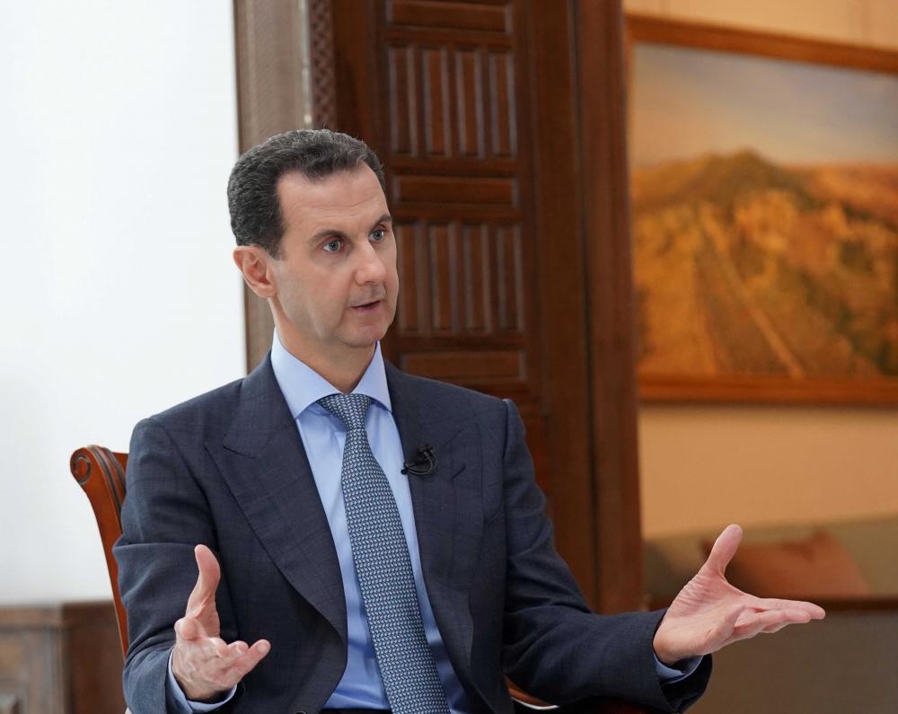 الرئيس الأسد يتحدث عن الدور الروسي في سوريا