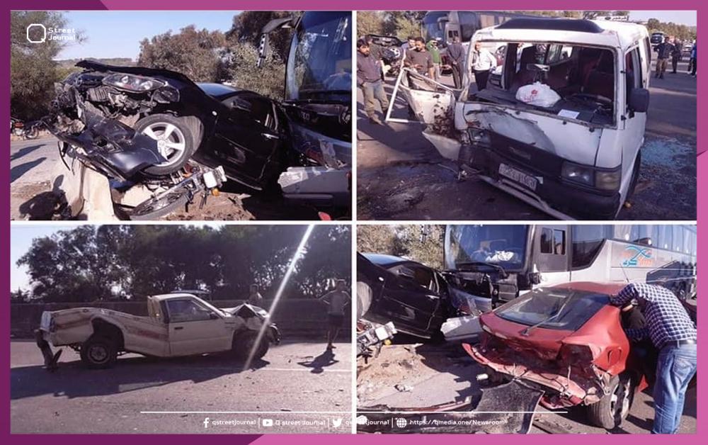 حادث سير مروع على طريق «طرطوس بانياس» 