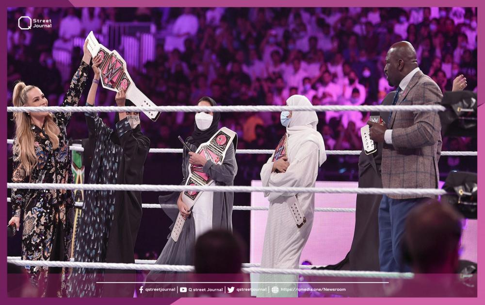 4 سعوديات على حلبة WWE!