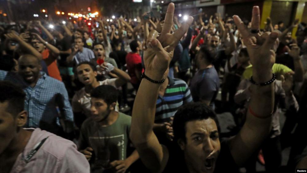 مظاهرات مصر تختلط بالتزييف 