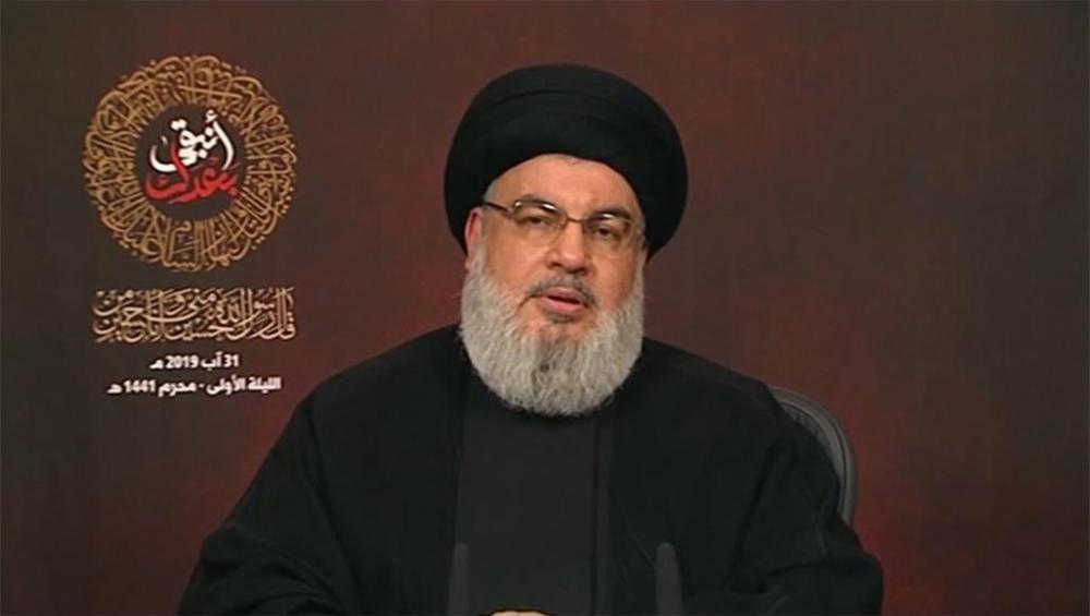 نصر الله يؤكد أن الرد على العدوان الإسرائيلي أمر محسوم