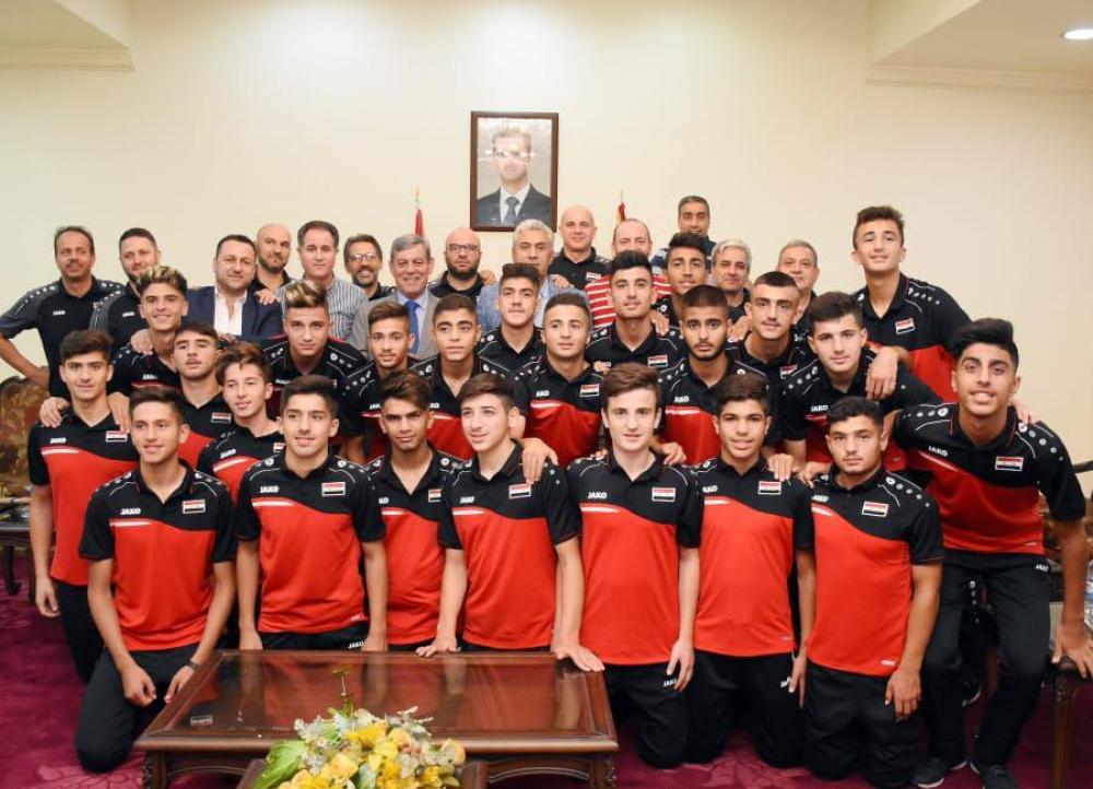 منتخب سوريا للناشئين إلى السعودية