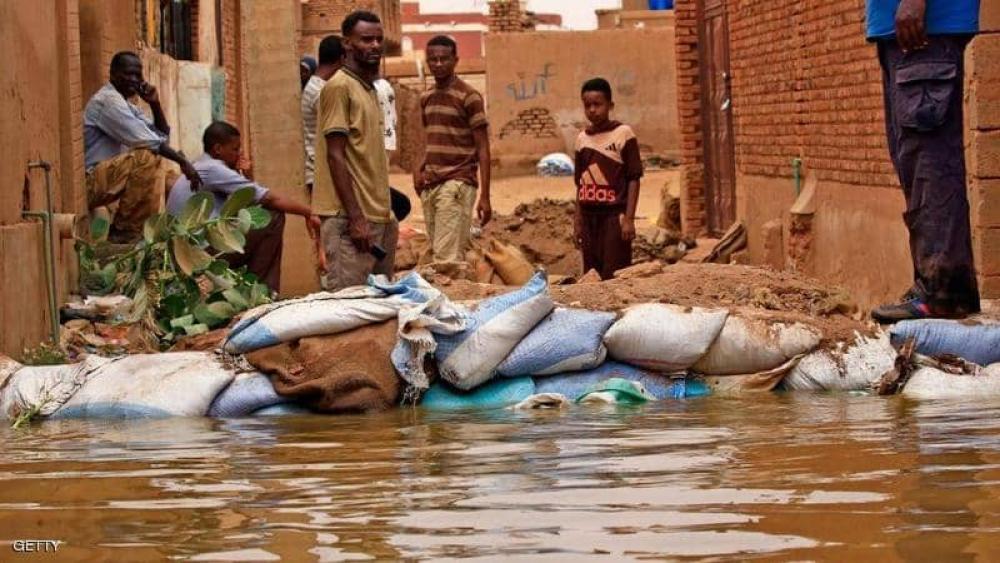 السودان.. ارتفاع حصيلة ضحايا الفيضانات والسيول