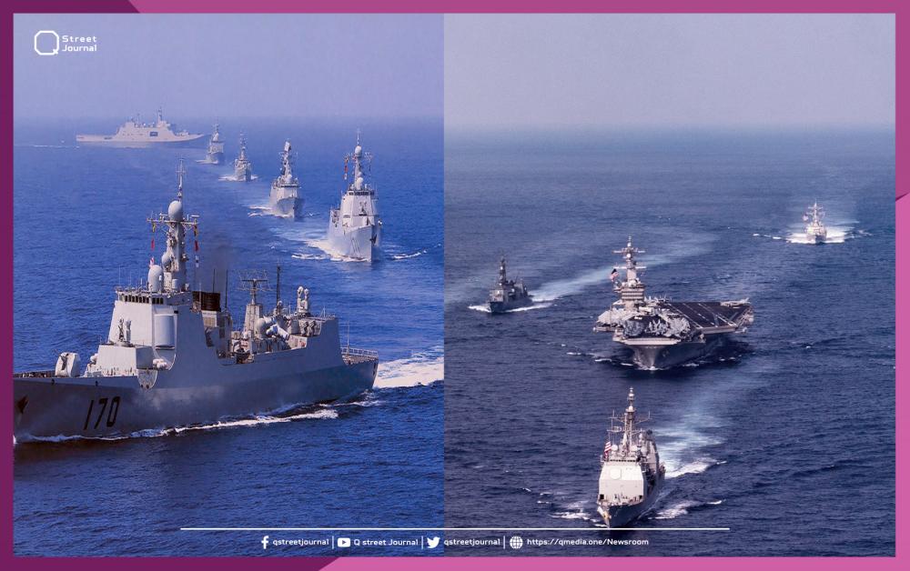 مقارنة بين الأسطولين الصيني والياباني